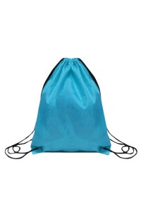 SKRB003  Order sports waterproof drawstring backpack online order rope bag 420D nylon bundle pocket 42*34cm front view